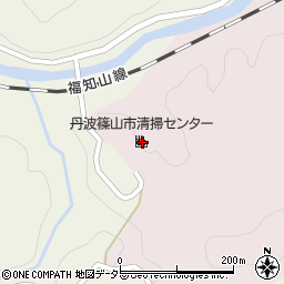 兵庫県丹波篠山市大山下168周辺の地図