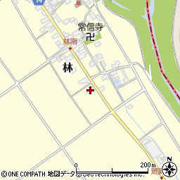滋賀県蒲生郡竜王町林429周辺の地図
