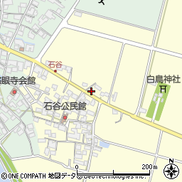 滋賀県東近江市石谷町517周辺の地図