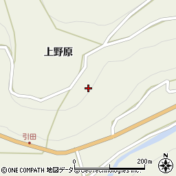 愛知県北設楽郡東栄町月上野原周辺の地図