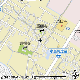 滋賀県守山市小島町1559周辺の地図