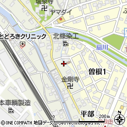 愛知県名古屋市緑区鳴海町下中2周辺の地図