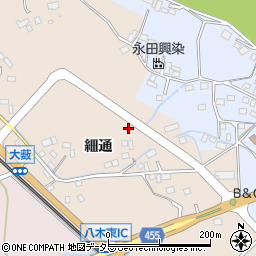 京都府南丹市八木町大薮周辺の地図