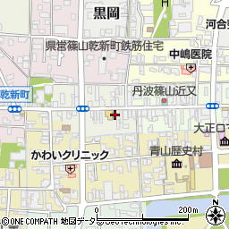 兵庫県丹波篠山市魚屋町12周辺の地図