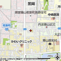 兵庫県丹波篠山市魚屋町16周辺の地図