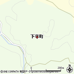 〒444-2332 愛知県豊田市下平町の地図
