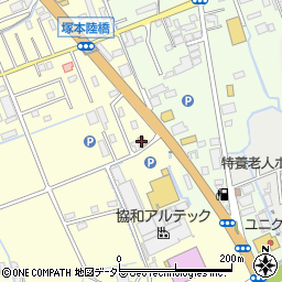 シャトレーゼ　函南塚本店周辺の地図