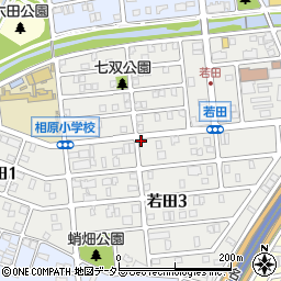 サンライフ若田周辺の地図
