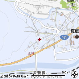 岡山県真庭市江川961周辺の地図