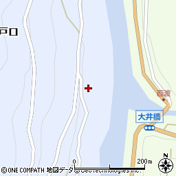 静岡県浜松市天竜区佐久間町戸口51周辺の地図