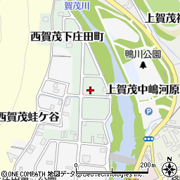 京都府京都市北区西賀茂下庄田町164周辺の地図