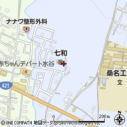 三重県桑名市五反田1604周辺の地図
