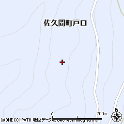 静岡県浜松市天竜区佐久間町戸口188周辺の地図