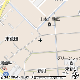 愛知県みよし市三好町新月5周辺の地図