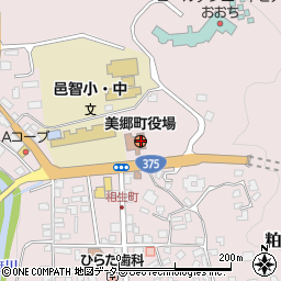 美郷町役場周辺の地図