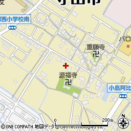 滋賀県守山市小島町1566周辺の地図