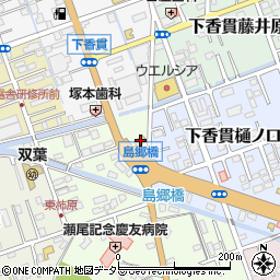 ファミリーマート沼津下香貫店周辺の地図