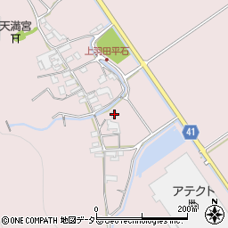 滋賀県東近江市上羽田町1408周辺の地図