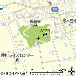 満宮神社周辺の地図