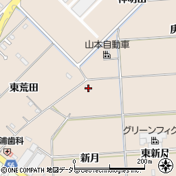 愛知県みよし市三好町新月5-1周辺の地図