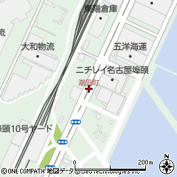 潮凪町周辺の地図