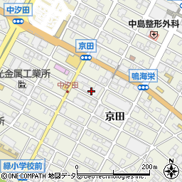 愛知県名古屋市緑区鳴海町京田61周辺の地図