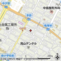 愛知県名古屋市緑区鳴海町京田61周辺の地図