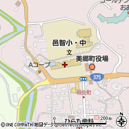 美郷町立邑智小学校周辺の地図