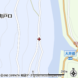 静岡県浜松市天竜区佐久間町戸口53周辺の地図