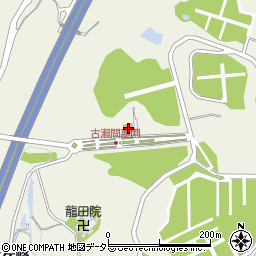愛知県豊田市古瀬間町追手673周辺の地図