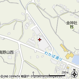 株式会社岡田工務店　工場周辺の地図