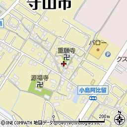 滋賀県守山市小島町1553周辺の地図