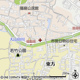 桑名播磨郵便局周辺の地図