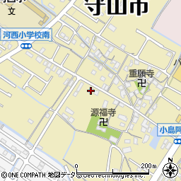 滋賀県守山市小島町1816周辺の地図