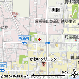兵庫県丹波篠山市魚屋町41周辺の地図