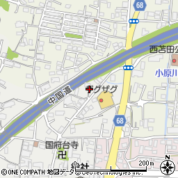 岡山県津山市総社83周辺の地図