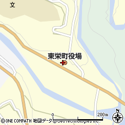 東栄町役場　議会事務局周辺の地図