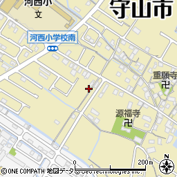 滋賀県守山市小島町1807-6周辺の地図