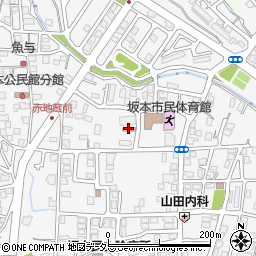 大津市立坂本老人憩の家周辺の地図