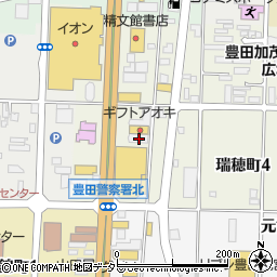 ゲオ豊田広路店周辺の地図