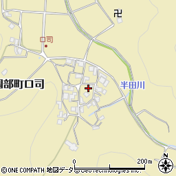 京都府南丹市園部町口司南垣内34周辺の地図