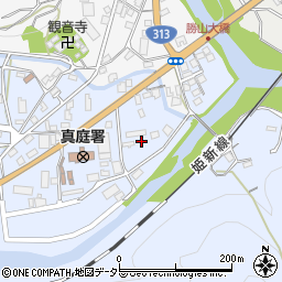 岡山県真庭市江川794周辺の地図