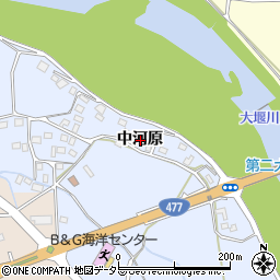 京都府南丹市八木町南広瀬中河原周辺の地図