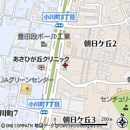 ホテルルートイン豊田元町周辺の地図
