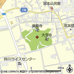 森山稲荷神社周辺の地図