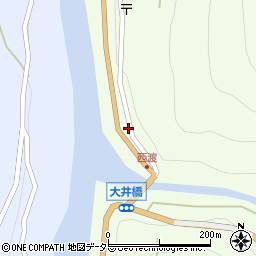 静岡県浜松市天竜区佐久間町大井2639周辺の地図