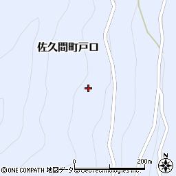 静岡県浜松市天竜区佐久間町戸口170周辺の地図