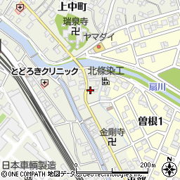愛知県名古屋市緑区鳴海町下中周辺の地図