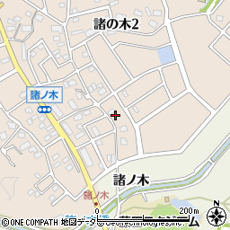 愛知県名古屋市緑区諸の木2丁目2824周辺の地図
