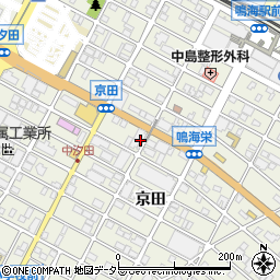 愛知県名古屋市緑区鳴海町京田4周辺の地図